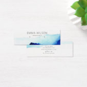 Écouteurs Carte ・ Aquarelle Indigo Blue (Bureau)