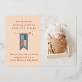 Écoutez, écoutez votre Faire-part de naissance pho (Recto)