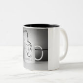 Écoutez le bec du café avec cette Mug (Devant droit)