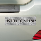 Écoutez le métal, autocollant de métaux lourds de (En voiture)