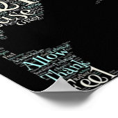 Écoutez, Respirer, Pause, Sois Poster De Méditatio (Coin)