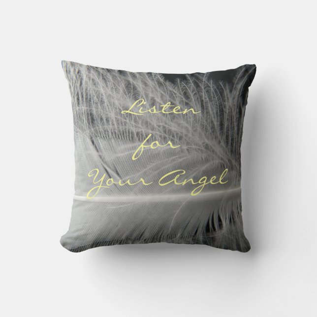 Écoutez votre Coussin de devis Angel (Recto)
