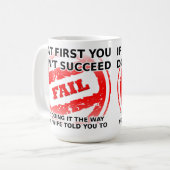 Écoutez votre tasse drôle d'épouse (Devant gauche)