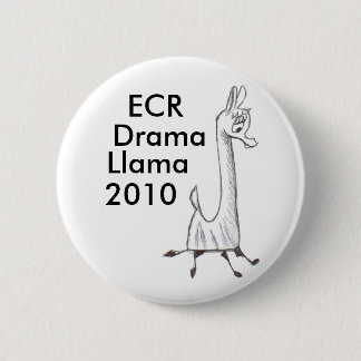 ECR Drama Llama 2010 Ronde Button 5,7 Cm