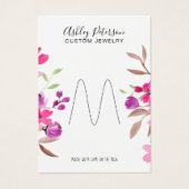 Écran à bijoux chic rose (Devant)