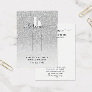 Écran à cheveux Monogram Parties scintillant argen