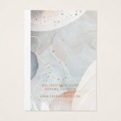 Écran Abstrait de collier d'aquarelle douce (Dos)