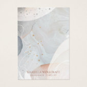 Écran Abstrait de collier d'aquarelle douce (Devant)