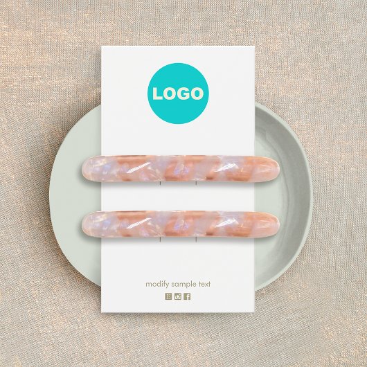 Écran Accessoire pour clapet à cheveux pour logo 2