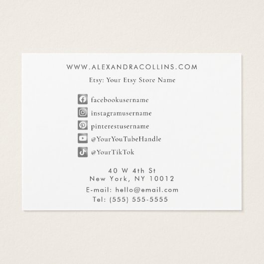 Écran Barrette rose Sakura Blossom (Dos)