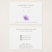 Écran Barrette violet Sakura Blossom (Devant & derrière)