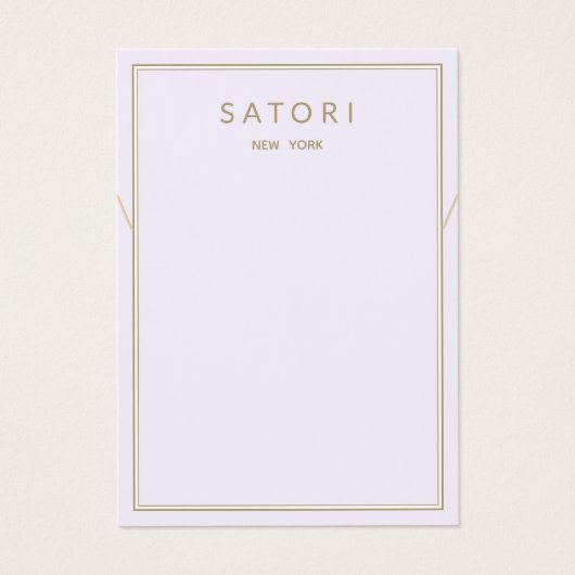 Écran bracelet à bordure violet clair (Devant)