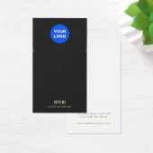 Écran bracelet en noir ordinaire Ajouter un logo (Bureau)