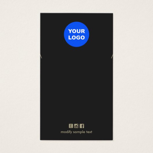 Écran bracelet en noir ordinaire Ajouter un logo (Devant)