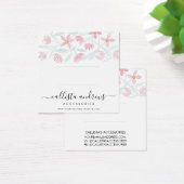 Écran d'aquarelle rose vert Floral (Bureau)