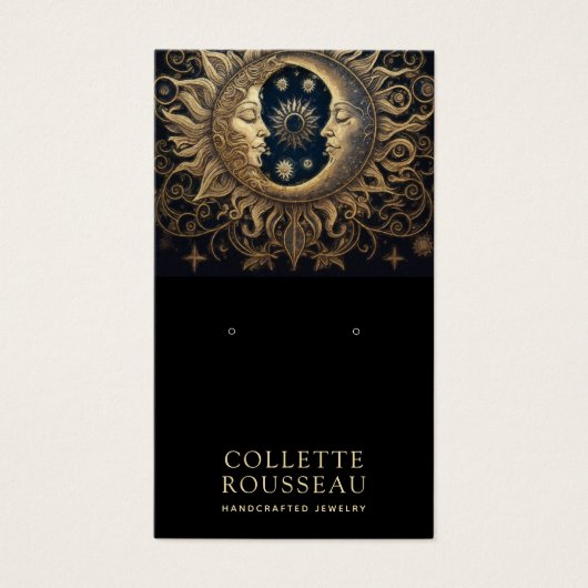 Écran de bijoux Céleste Sun Moon (Devant)