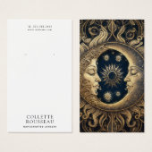 Écran de bijoux Céleste Sun Moon (Devant & derrière)