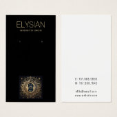 Écran de bijoux Céleste Sun Moon (Devant & derrière)