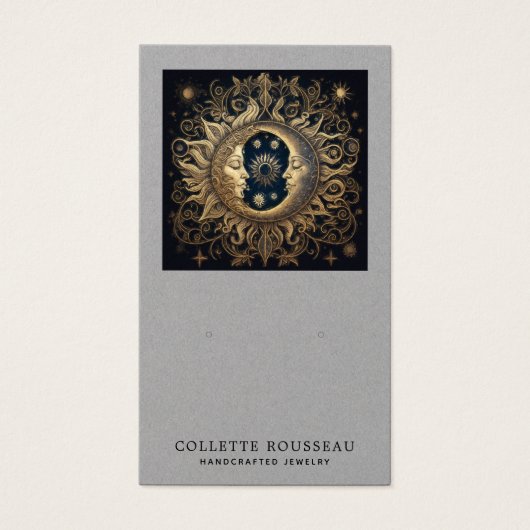 Écran de bijoux Céleste Sun Moon Kraft (Devant)