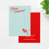 Écran de bijoux de Noël Cardinal (Bureau)