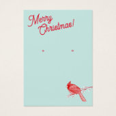 Écran de bijoux de Noël Cardinal (Devant)