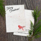 Écran de bijoux de Noël Cardinal d'hiver