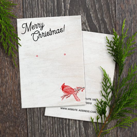 Écran de bijoux de Noël Cardinal d'hiver