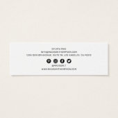 Écran de bijoux d'oreille du logo (Dos)