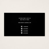 Écran de bracelet blanc de logo personnalisé (Dos)