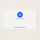 Écran de bracelet blanc de logo personnalisé (Devant)