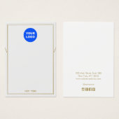 Écran de bracelet couleur gris logo (Devant & derrière)