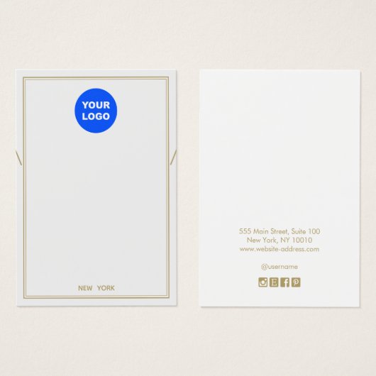 Écran de bracelet couleur gris logo (Devant & derrière)