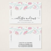 Écran de bracelet couleur rose vert floral (Devant & derrière)