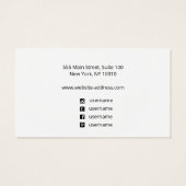 Écran de bracelet noir de logo personnalisé (Dos)