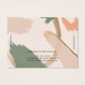 Écran de bracelet or aux tons Abstraits modernes (Dos)