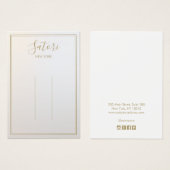 Écran de clip Ombre gris brillant (Devant & derrière)