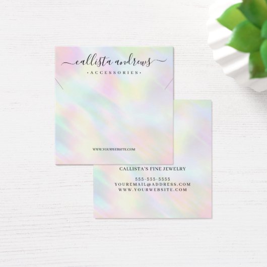 Écran de collier Arc-en-ciel Pastel moderne (Bureau)