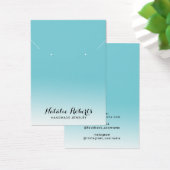 Écran de collier Pastel Turquoise Bijoux (Bureau)