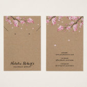 Écran de collier pour la bijouterie en fleurs de c (Devant & derrière)