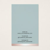 Écran de collier rose Gold Border Jewelry (Dos)