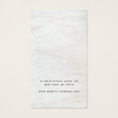 Écran de collier simple en bois blanc (Dos)