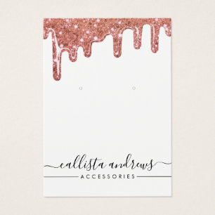 Écran de Parties scintillant rose Gold Chunky