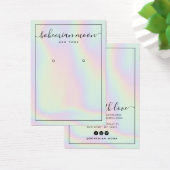 Écran d'écoute de script holographique moderne (Bureau)