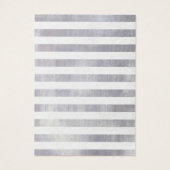 Écran d'oreille à bandes d'argent moderne (Dos)