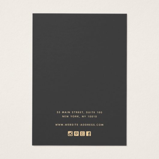 Écran d'oreille Abstrait rose moderne (Dos)