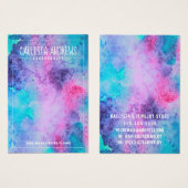 Écran d'oreille bleu rose salé (Devant & derrière)