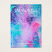 Écran d'oreille bleu rose salé (Devant)