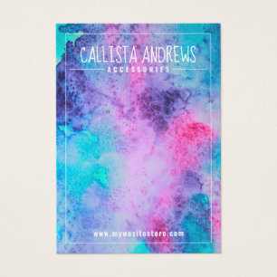 Écran d'oreille bleu rose salé