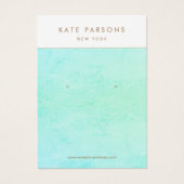 Écran d'oreille bleu turquoise Aqua (Devant)