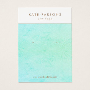 Écran d'oreille bleu turquoise Aqua